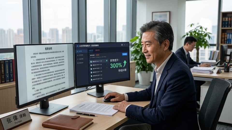 为某律所打造AI合同审查助手，效率提升300%